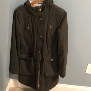 Sherpa lined cargo jacket